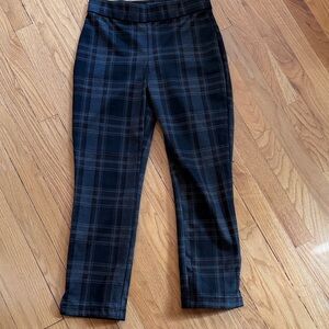 Christian Siriano Kids Plaid Bottoms in Black and Gray